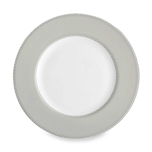 Dentelle Accent Plate Color: Grey