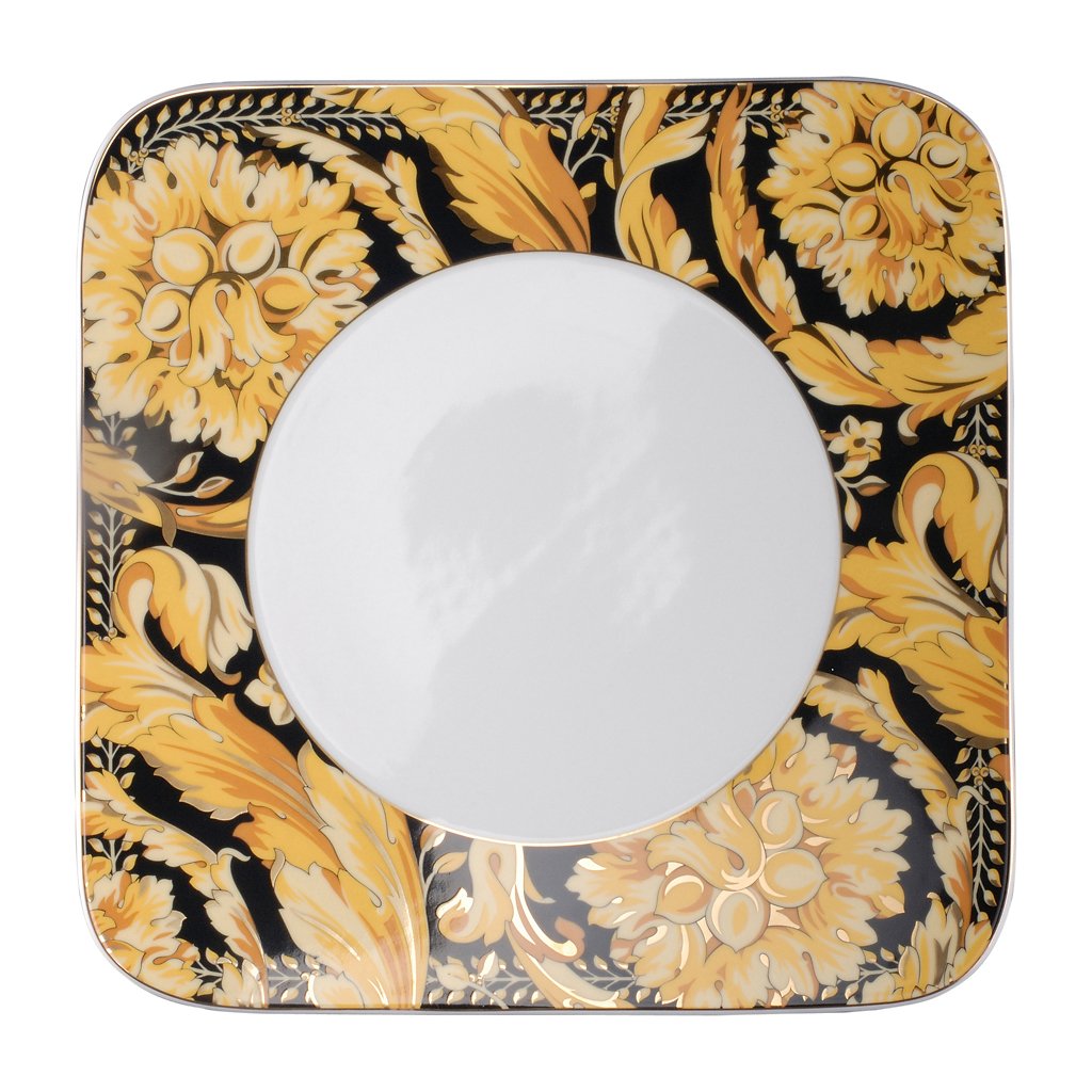 Versace by Rosenthal Vanity Dinner plate 10 1/4 -Inch, square