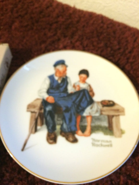 Norman Rockwell "The Lighthouse Keeper's Daughter" Plate